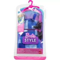 Barbie Style Fashion Clothes Blue Denim Set MATGWD96