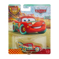 Disney Pixar Cars Diecast Singles 1:55 - Race to Celebrate Lightning McQueen DXV29