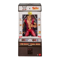 WWE x Street Fighter Elite Action Figure - The Rock Final Boss MATJLD71