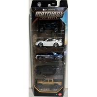 Matchbox Movie Villains 5 Pack 1:64 Scale Assorted; One Supplied MATJNC94