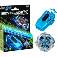 Beyblade X Cobalt Dragoon 2-60C Deluxe Left-Spin String Launcher G1491