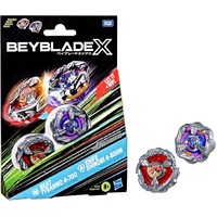 Beyblade X Beat Tyranno 4-700Q & Knife Shinobi 4-80HN Dual Pack F9586