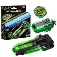 BeyBlade X Bite Croc 2-60Q Deluxe String Launcher & Custom Grip Set  G3083