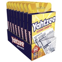 Yahtzee Board Game Score Cards G3659