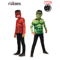 Marvel Reversible Red Hulk/Hulk Child Costume Dress Up - 6-8yrs 1002222