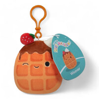 Squishmallows 3.5 inch Clip Weaver the Waffle 00213 ** **
