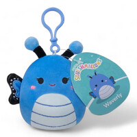 Squishmallows 3.5 inch Clip Waverly the Butterfly 00213 **