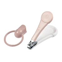Beaba Baby Nail Clippers - Vintage Pink