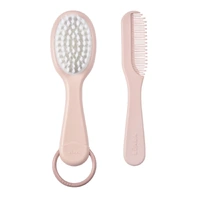 Beaba Baby Brush & Comb - Vintage Pink