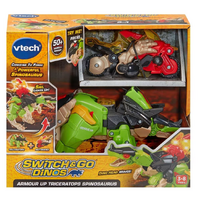 Vtech Switch & Go Dinos Armour Up Triceratops Spinosaurus 582203