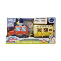 Vtech Toot Toot Drivers Bluey - Bluey Family Car and Caravan 589503