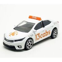 Majorette 13cabs Toyota Corolla Altis White MJ53706
