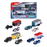 Majorette Racing Trailers Assorted; One Supplied MJ76996