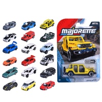 Majorette Showroom Metal Cars Assorted; One Supplied MJ77405