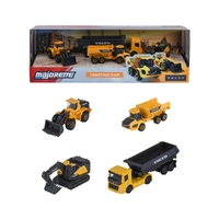 Majorette Volvo Construction 4 Piece Gift Pack MJ77610
