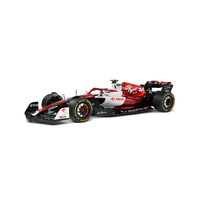 Solido Alfa Romeo C42 Z.Guanyu White Canda GP 2022 1:18 Scale Diecast S1810202