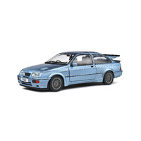 Solido 1987 Ford Sierra RS500 Glacier Blue 1:18 Scale Diecast Vehicle S1806106