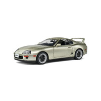 Solido 1998 Toyota Supra MK4 (A80) Targa Roof Grey 1:18 Scale Diecast Vehicle S1807604