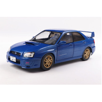 Solido Sonic Blue 2003 Subaru Impreza WRX STI 1:18 Scale Diecast S1812301