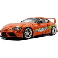 Solido 2024 Orange Tribue GR Toyota Supra 1:18 Scale Diecast Vehicle S1809006