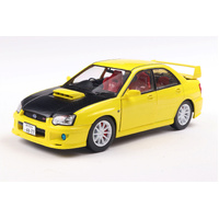 Solido 2003 Subaru Impreza WRX STI Yellow Street Fighter 1:18 Scale Diecast Vehicle S1812302