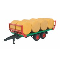 Bruder Bale Transport Trailer with 8 Bales 1:16 Scale 02220