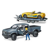 Bruder Dodge RAM 2500 Power Wagon with Roadster Racing Team 02504