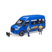 Bruder MB Sprinter Transfer Mini-Bus and 2 Figures 02670