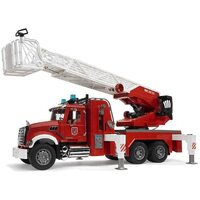 Bruder Mack Granite Fire Engine with Slewing Ladder & Water Pump 02821