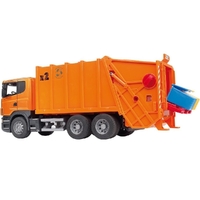 Bruder Scania R-Series Garbage Truck (Orange) 1:16 Scale 03560
