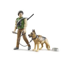 Bruder Forest Ranger with Dog & Equipment 62660