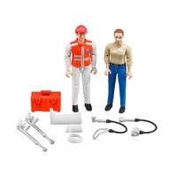 Bruder World Ambulance Figure Set 62710