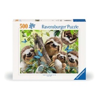 Ravensburger Sloth Selfie 500pc Jigsaw Puzzle RB00203