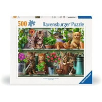 Ravensburger Cats on the Shelf 500pc Jigsaw Puzzle RB00205
