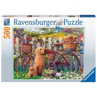 Ravensburger Cute Dogs in the Garden 500pc Jigsaw Puzzle RB00209