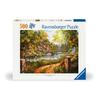 Ravensburger Cottage by the River 500pc Jigsaw Puzzle RB00218