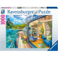 Ravensburger Tropical Island Charger 1000pc Jigsaw Puzzle RB00413
