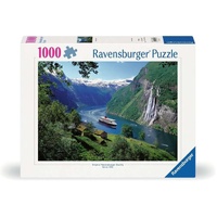 Ravensburger Norwegian Fjord 1000pc Jigsaw Puzzle RB00475