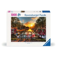 Ravensburger Bicycles in Amsterdam 1000pc Jigsaw Puzzle RB00662