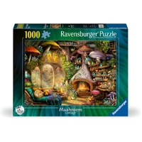 Ravensburger Mushroom Cottage 1000pc Puzzle RB01525