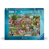 Ravensburger Village Life 1000pc Puzzle RB01526