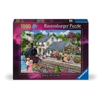 Ravensburger Whistle Stop Cottage 1000pc Jigsaw Puzzle RB01726