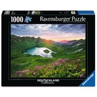 Ravensburger Deutschland Collection Allgauer Bergsee 1000pc Jigsaw Puzzle RB01768