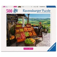 Ravensburger Fruits and Vegetables Market, Croatia 500pc Jigsaw Puzzle RB01814