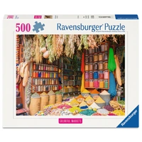 Ravensburger Colourful Markets Spices and Herbs, Morocco 500pc Jigsaw Puzzle RB01816