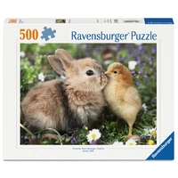 Ravensburger Rabbit and Chick 500pc Jigsaw Puzzle RB01900