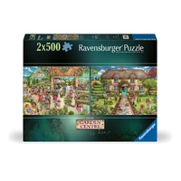 Ravensburger From Garden Centre to Home 2 x 500pc Jigsaw Puzzle RB01998