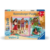 Ravensburger Disney Moana 2 3x49pc Puzzle RB04102