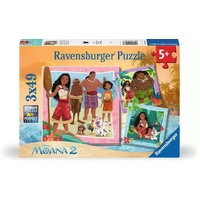 Ravensburger Disney Moanna 2 Puzzle 3x49pc RB04123