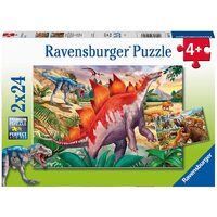 Ravensburger Jurassic Wildlife 2x24pc Puzzle RB05179